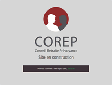 Tablet Screenshot of corep-fi.com